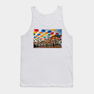 Colourful Umbrellas Torrox Spain Tank Top